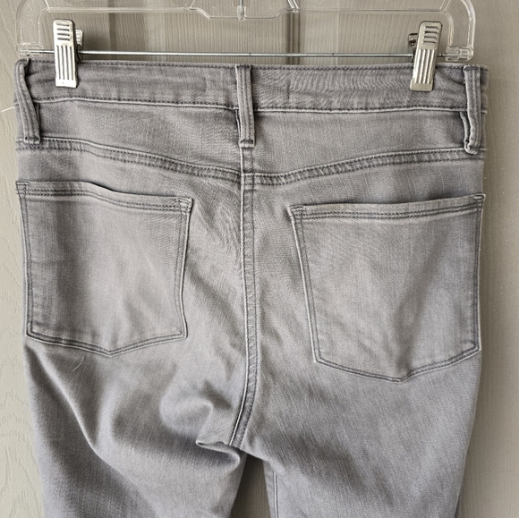 Athleta Sculptek Jeans Sz 4 Women Gray Light Wash  Denim Stretch 30x28 - Picture 10 of 12